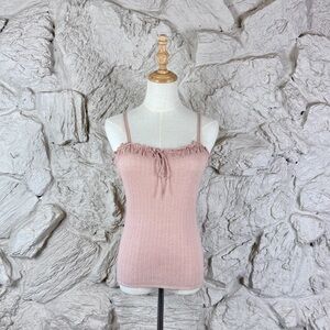 Ralph Lauren Collection Cashmere Silk Tank Ballet Pink | M